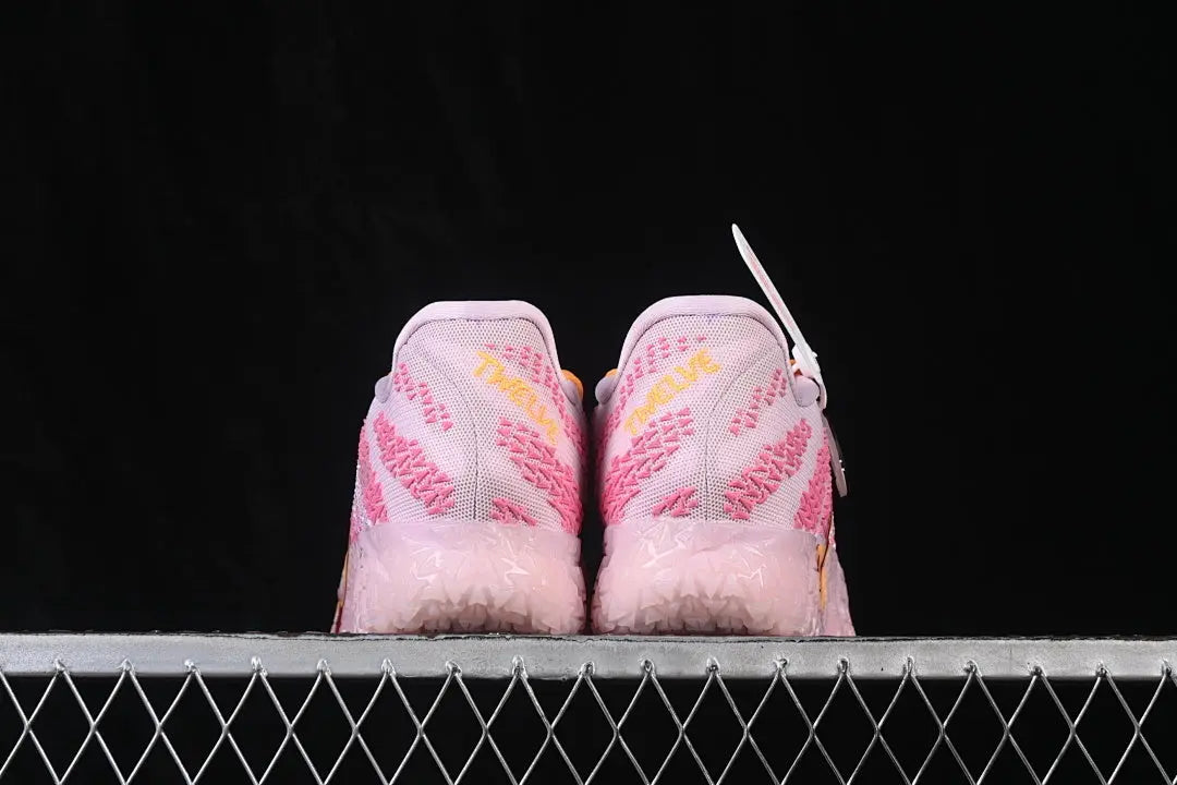 nike ja 3 x pink foam basketball shoes side view with soft pink foam colorway design