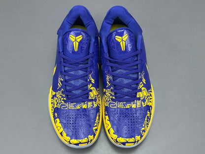 Nike Kobe 5 Protro x 5 Rings basketball shoes with championship-inspired design
