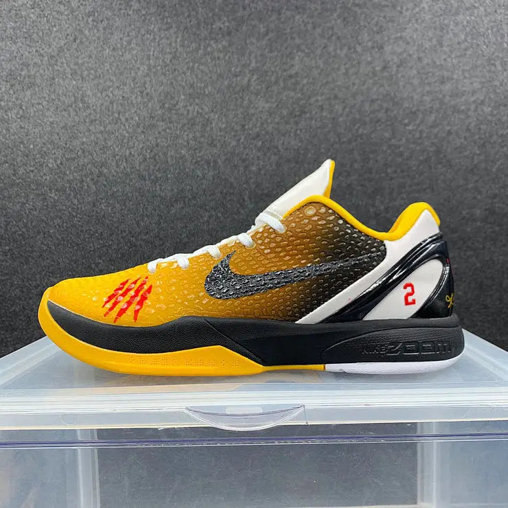 Nike Kobe 6 Protro Bruce Lee custom basketball shoes inspired design edition
