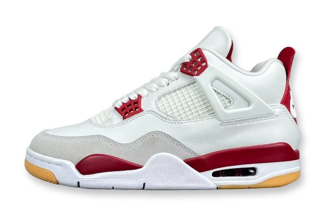 Jordan 4 SB Varsity Red sneakers premium skateboarding basketball shoes