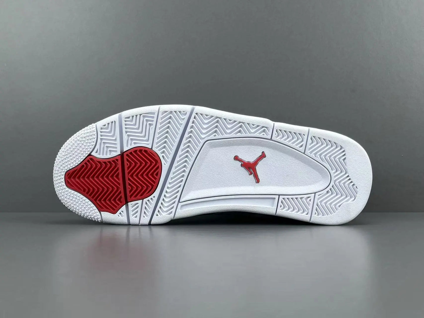 Air Jordan 4 Metallic Red white red black sneakers premium men's shoes
