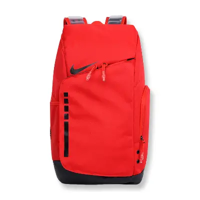 Nike Hoops Elite Pro Backpack Red front view