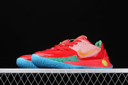 Nike Kyrie 2 Low x SpongeBob Mr Krabs basketball shoes – red and gold sneakers with bold design and performance traction