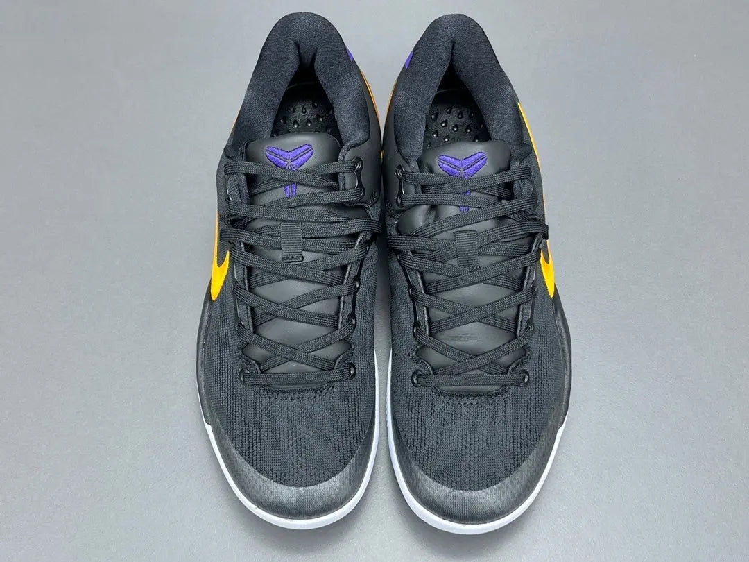 Nike Kobe 8 Protro Lakers Away basketball shoes purple gold mens sneakers