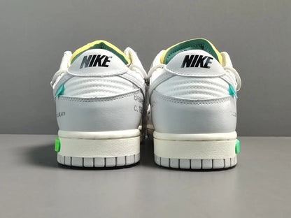 nike dunk x off-white lot 42 low sneakers collaboration mens limited edition