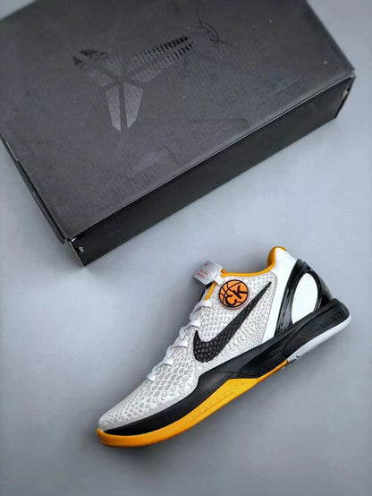 Nike Kobe 6 Protro Playoff Pack White Del Sol basketball shoes edition
