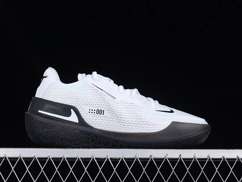 Nike Air Zoom GT Cut White Black performance basketball sneakers lightweight low profile design