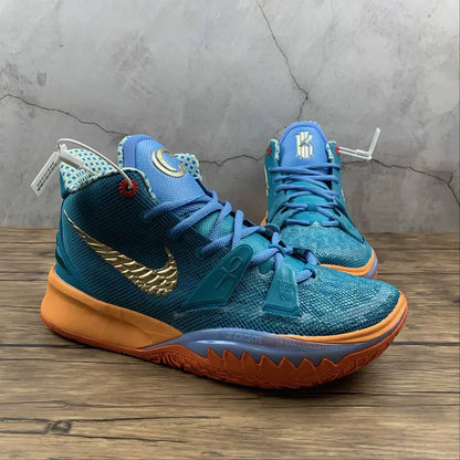 Nike Kyrie 7 x Concepts Horus basketball shoes – Egyptian-inspired sneakers with bold colors, Zoom Air cushioning, and limited edition design