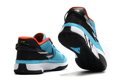 nike ja 1 x scratch basketball shoes side view with unique scratch colorway and performance design
