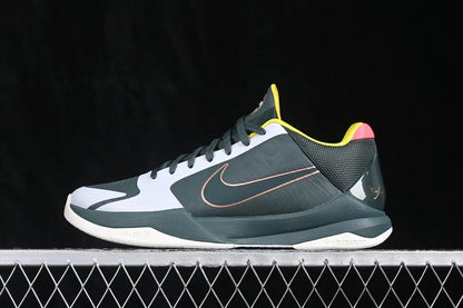 Nike Kobe 5 Protro EYBL basketball shoes in vibrant multicolor tournament-inspired design
