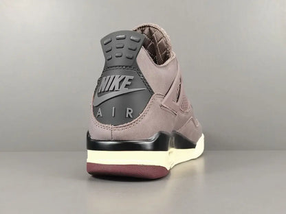Jordan 4 A Ma Maniére Violet Ore purple grey premium leather retro sneakers unisex
