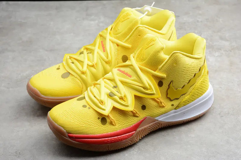 Kyrie 5 SpongeBob SquarePants full angle product display