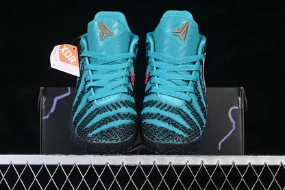 nike ja 3 x scratch 3.0 basketball shoes side view with aggressive scratch pattern colorway