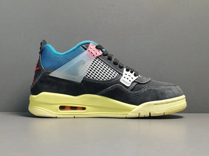 Air Jordan 4 Union Off Noir black beige sneakers premium men's shoes
