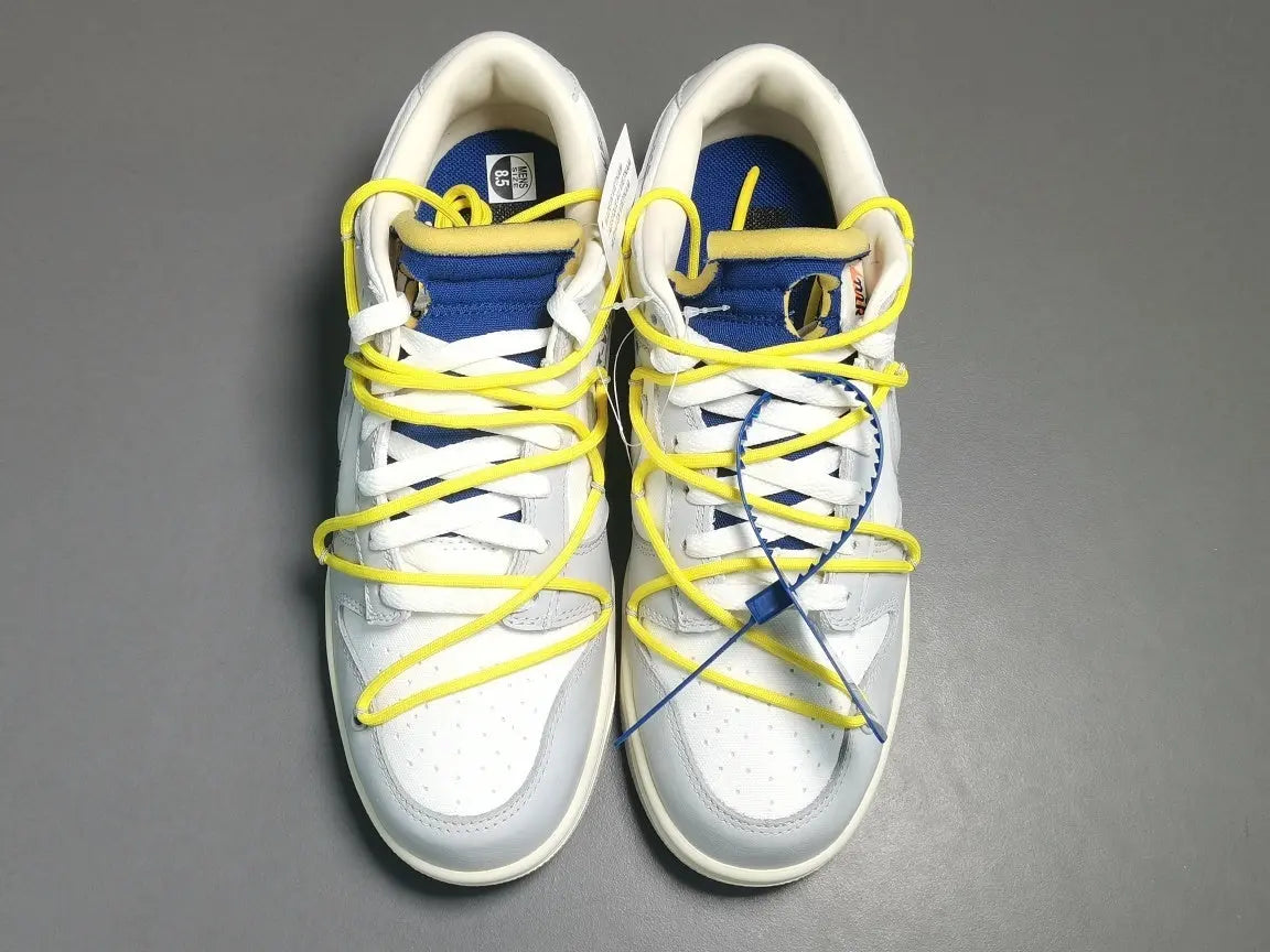 Nike Dunk Off White Lot 27 limited edition sneakers premium streetwear collaboration
