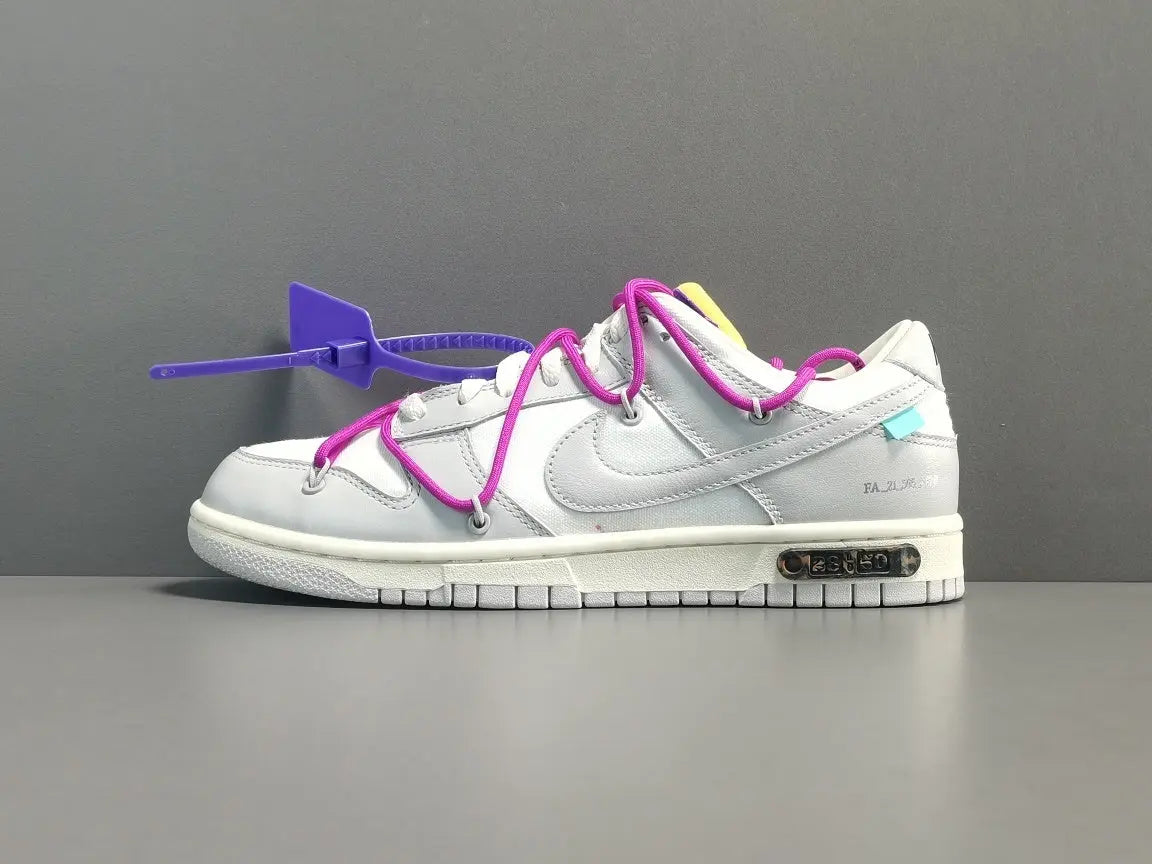 Nike Dunk Off White Lot 28 limited edition sneakers premium streetwear collaboration
