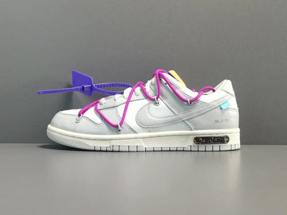 Nike Dunk Off White Lot 28 limited edition sneakers premium streetwear collaboration
