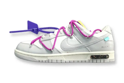 Nike Dunk Off White Lot 28 limited edition sneakers premium streetwear collaboration
