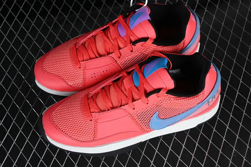 Nike Ja 1 x Fuel basketball sneakers in bold limited edition colorway, lightweight performance shoes with Zoom Air cushioning