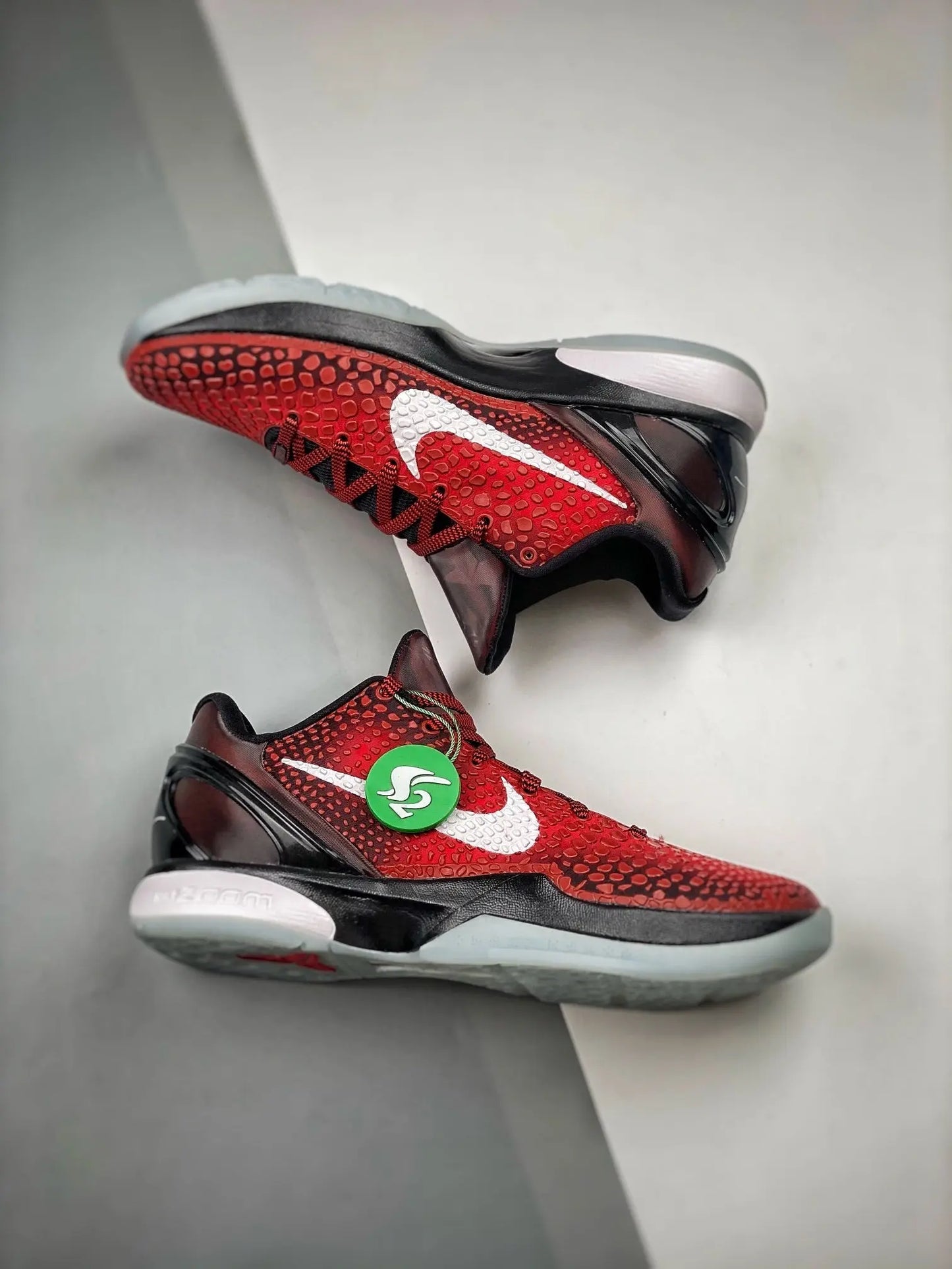 Nike Kobe 6 Protro Challenge Red All-Star basketball shoes bold commemorative edition
