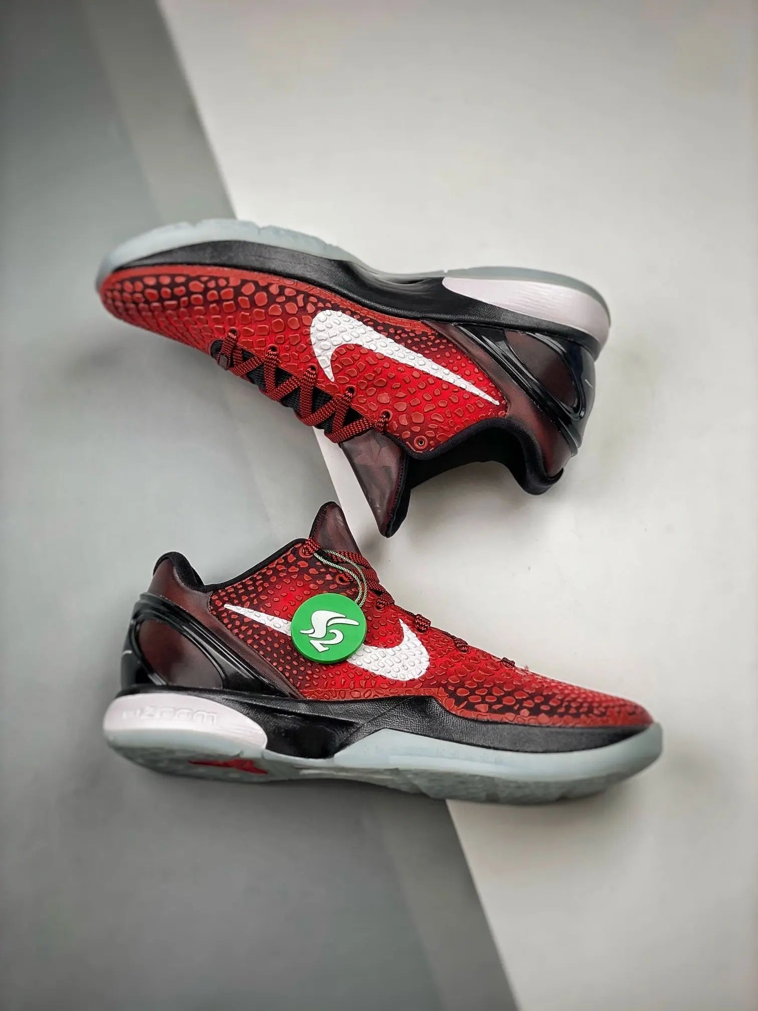 Nike Kobe 6 Protro Challenge Red All-Star basketball shoes bold commemorative edition
