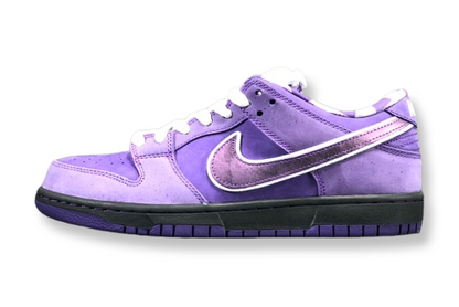 Nike SB Dunk x Concepts Purple Lobster sneaker featuring purple ocean-inspired details
