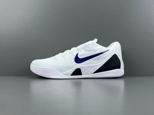 Nike Kobe 9 Elite Low EM White Court Purple basketball shoes mens sneakers