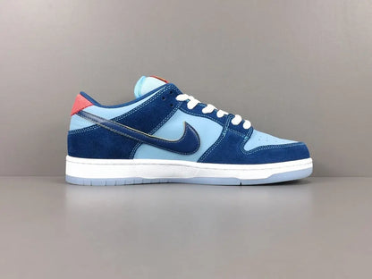 Nike SB Dunk Low Why So Sad? multi-color sneaker premium leather suede limited edition skateboarding shoe