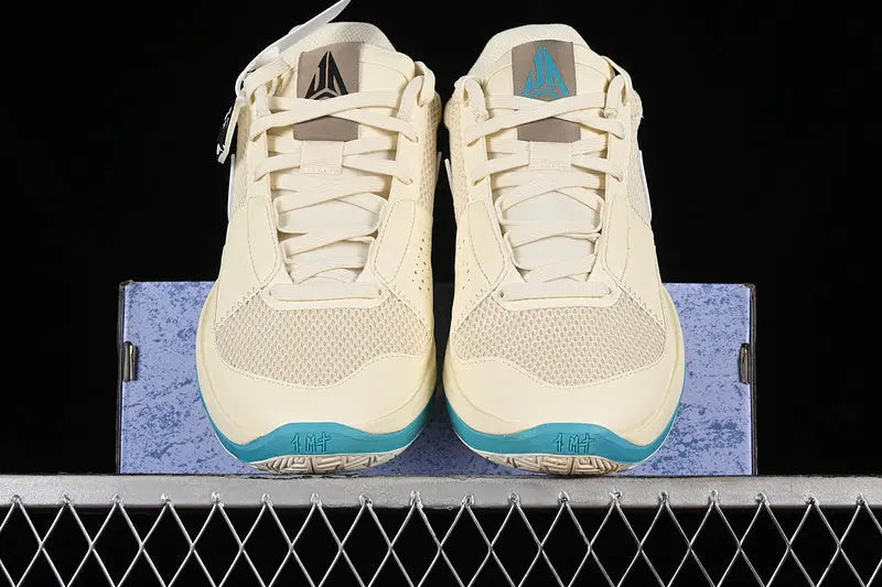 nike ja 1 x seasonal basketball shoes side view with versatile seasonal colorway design