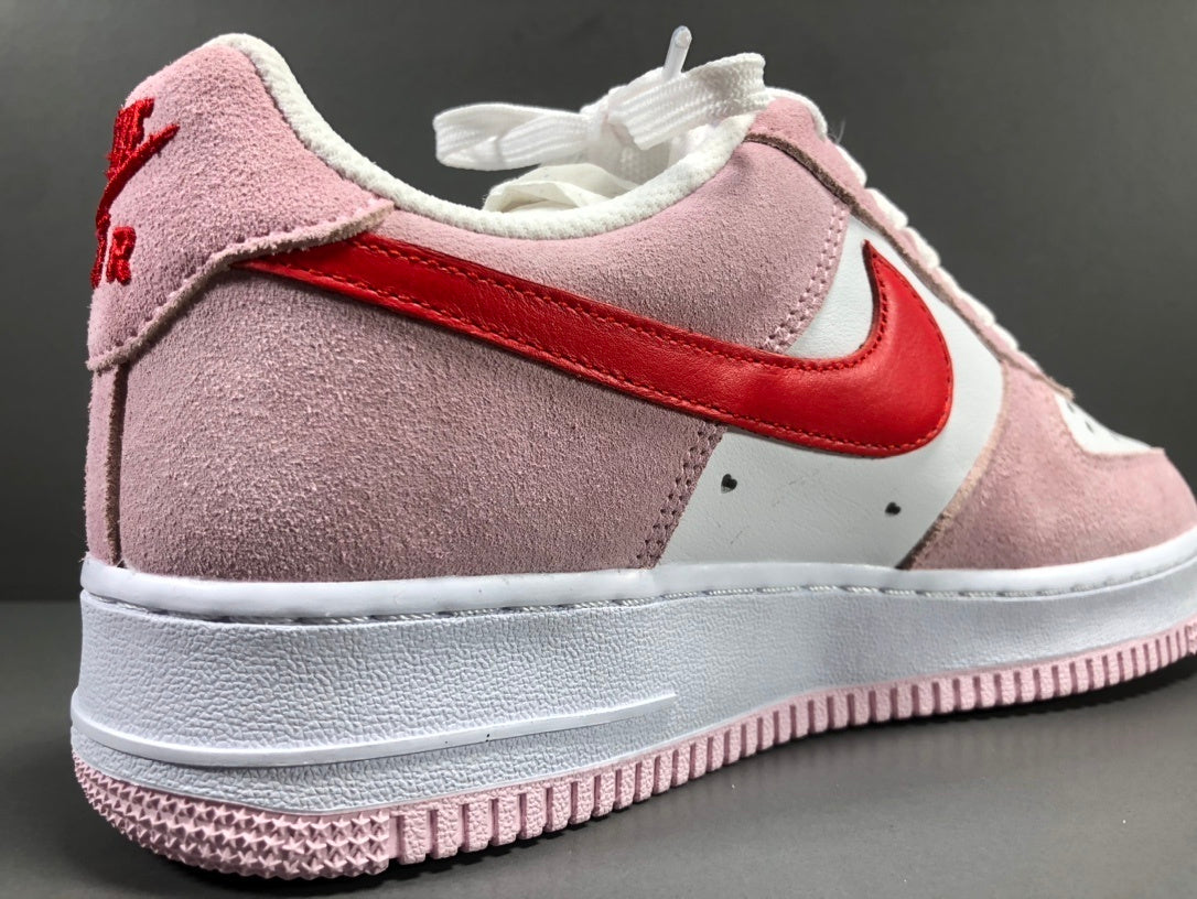 Nike Air Force 1 Valentine’s Day Love Letter featuring romantic details and themed accents