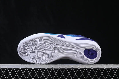 Nike Kobe 9 Elite Low EM Protro Draft Day purple and teal gradient basketball sneakers