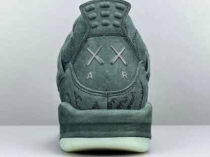 Air Jordan 4 KAWS Black Olive limited edition sneakers premium men's shoes

