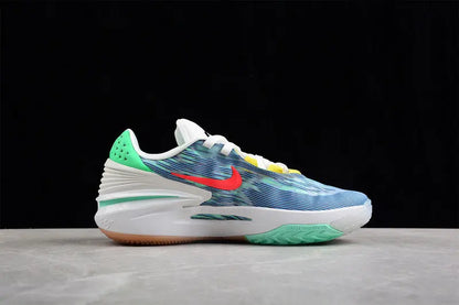 Nike Zoom GT Cut 2 blue green gum basketball shoes