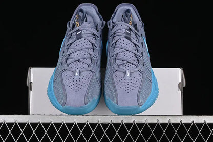 Nike Air Zoom GT Cut 3 Ashen Slate basketball shoes front view performance sneakers