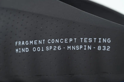Nike Mind 001 Slide Fragment Black limited edition all black comfort slide