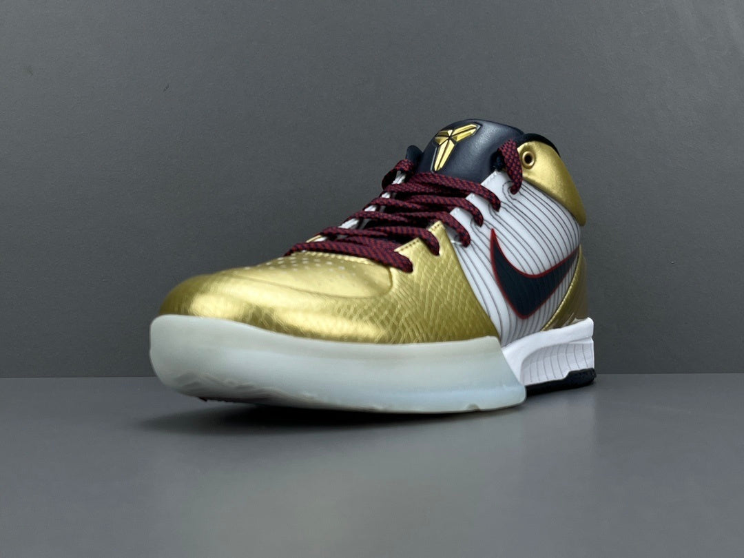 NIKE Kobe 4 Protro Gold Medal basketball sneaker, low-top, premium design