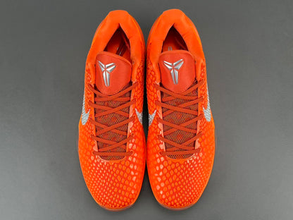 Nike Kobe 6 Protro Total Orange basketball shoes vibrant orange performance design
