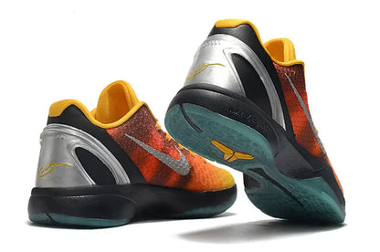 Nike Kobe 6 ASG Orange County Sunset sneakers with vibrant gradient colors and low-top silhouette.
