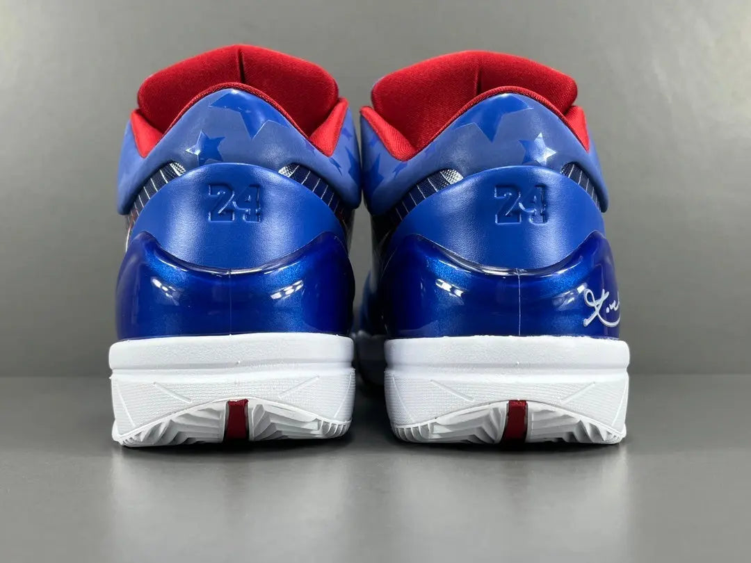 NIKE Kobe 4 Protro Philly basketball sneaker, low-top design, premium materials