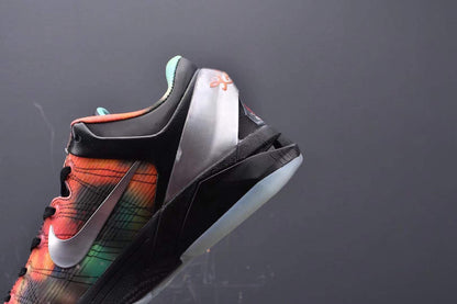 Nike Kobe 7 Galaxy AS basketball shoes black with cosmic starry design
