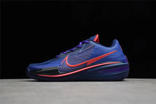 Nike Air Zoom GT Cut Blue Void Purple Red basketball shoes with Zoom Air cushioning
