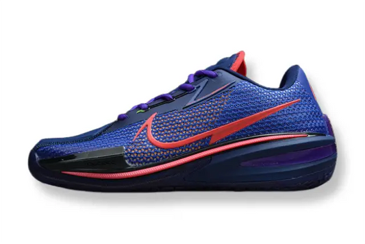 Nike Air Zoom GT Cut Blue Void Purple Red basketball shoes with Zoom Air cushioning
