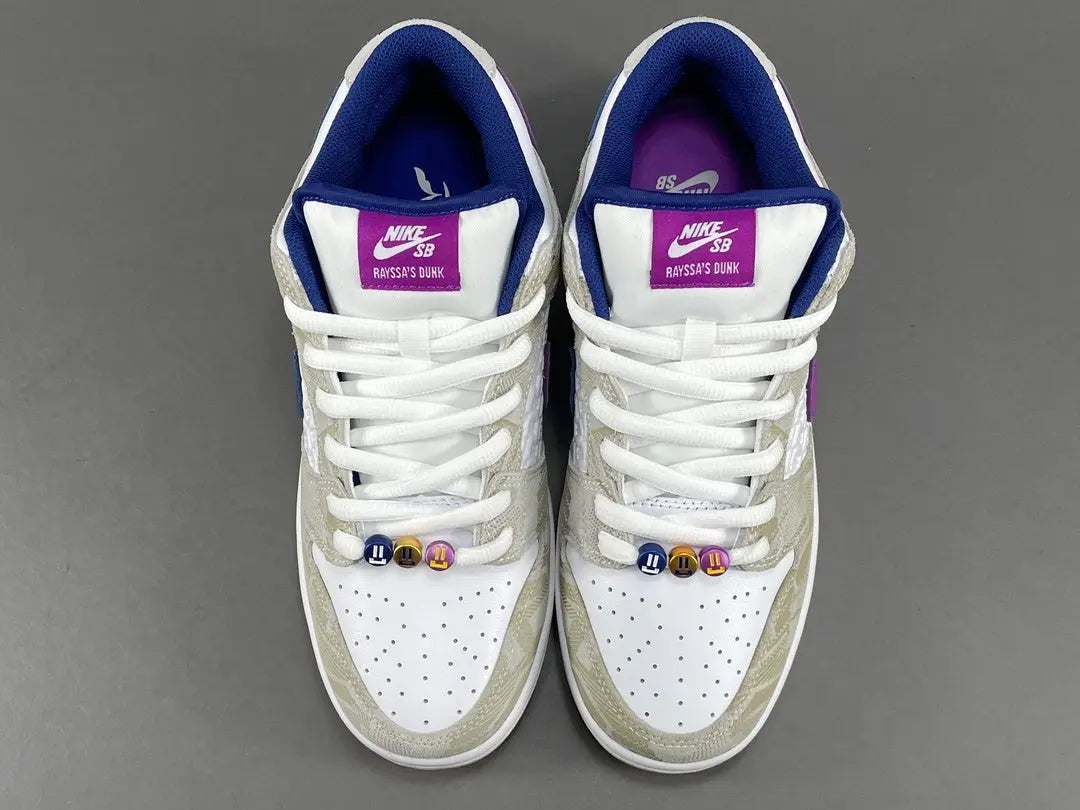 Nike SB Dunk Rayssa Leal low top skate sneaker multi-color side view