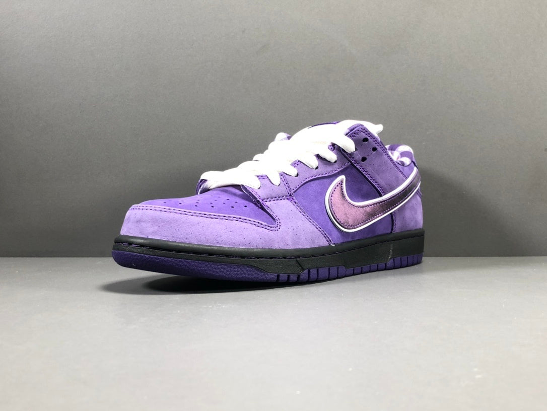 Nike SB Dunk x Concepts Purple Lobster sneaker featuring purple ocean-inspired details
