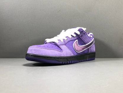 Nike SB Dunk x Concepts Purple Lobster sneaker featuring purple ocean-inspired details
