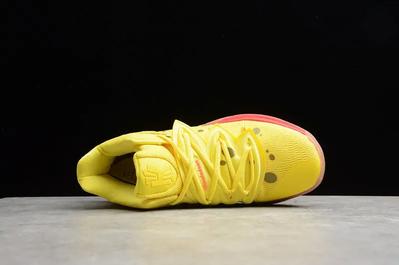 Nike Kyrie 5 SpongeBob sneakers textured upper and design details