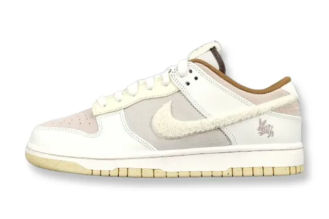 Nike Dunk Low Year of the Rabbit Chinese New Year sneaker white beige orange limited edition