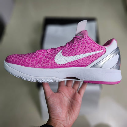 Nike Kobe 6 Think Pink basketball shoes vibrant pink performance and style design