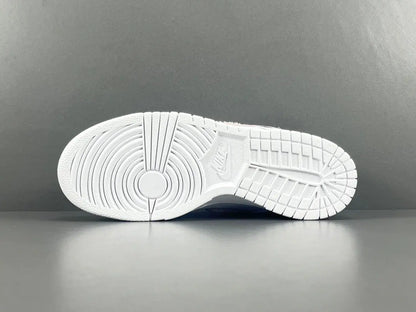 Nike SB Dunk Low Parra white sneaker with pink blue green abstract overlays limited edition skate shoe