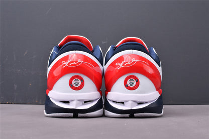 Nike Kobe 7 USA Olympic basketball shoes red, white, and blue patriotic design
